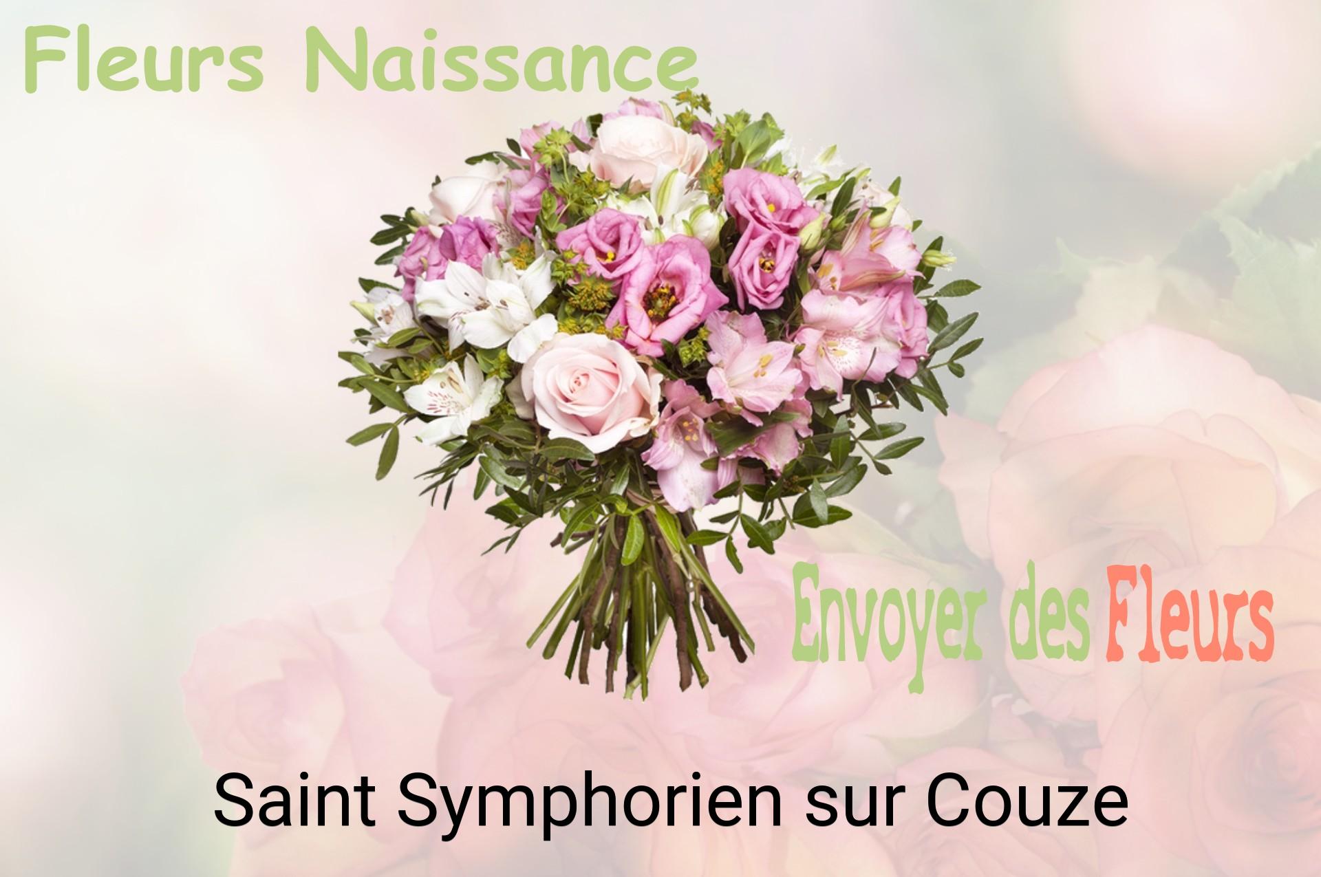 Bouquet de fleurs de naissance livré à Saint-Symphorien-sur-Couze